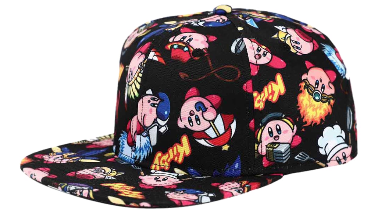 Kirby™ Powered Up All Over Print Baseball Hat 1