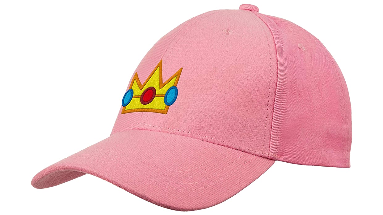 Peach Crown Baseball Hat 1