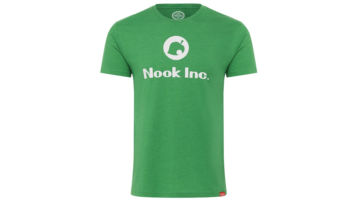 T-Shirt Animal Crossing - feuille Nook Inc. - XS 1