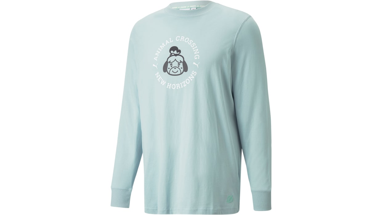 PUMA x Animal Crossing™: New Horizons Long Sleeve Tee - Light Sky - XL 1