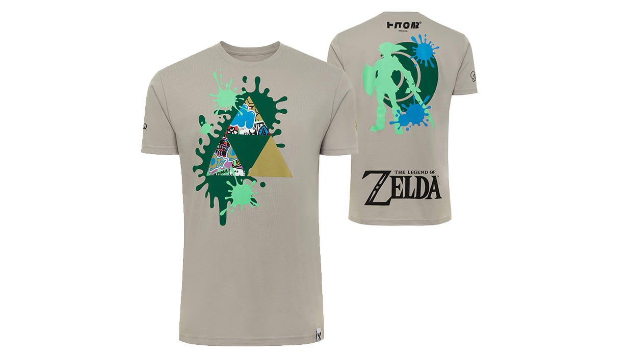 Splatoon x The Legend of Zelda Splatfest T-Shirt - Courage 1