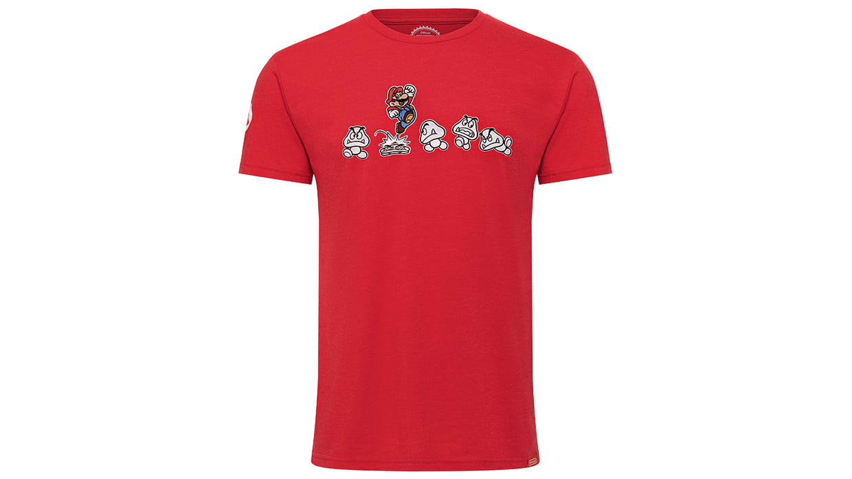 Mushroom Kingdom Collection - Mario & Goomba T-Shirt 1