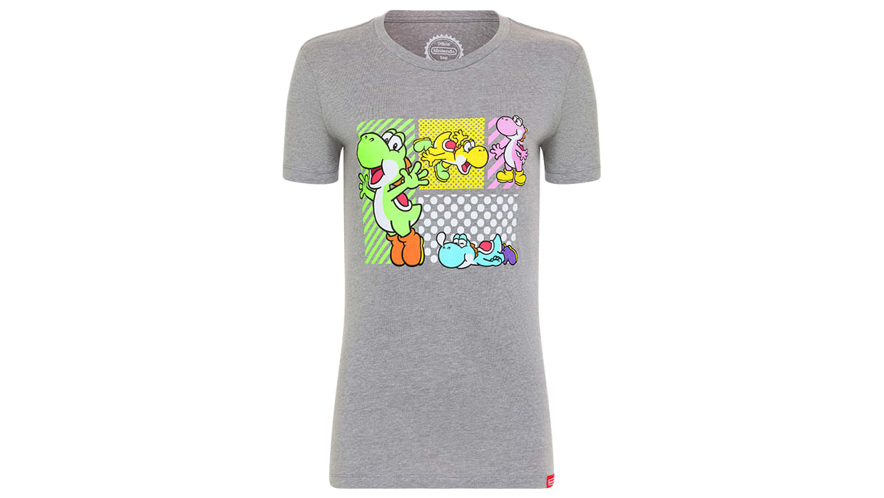 T-shirt Yoshi - Gris chiné (femme) 1
