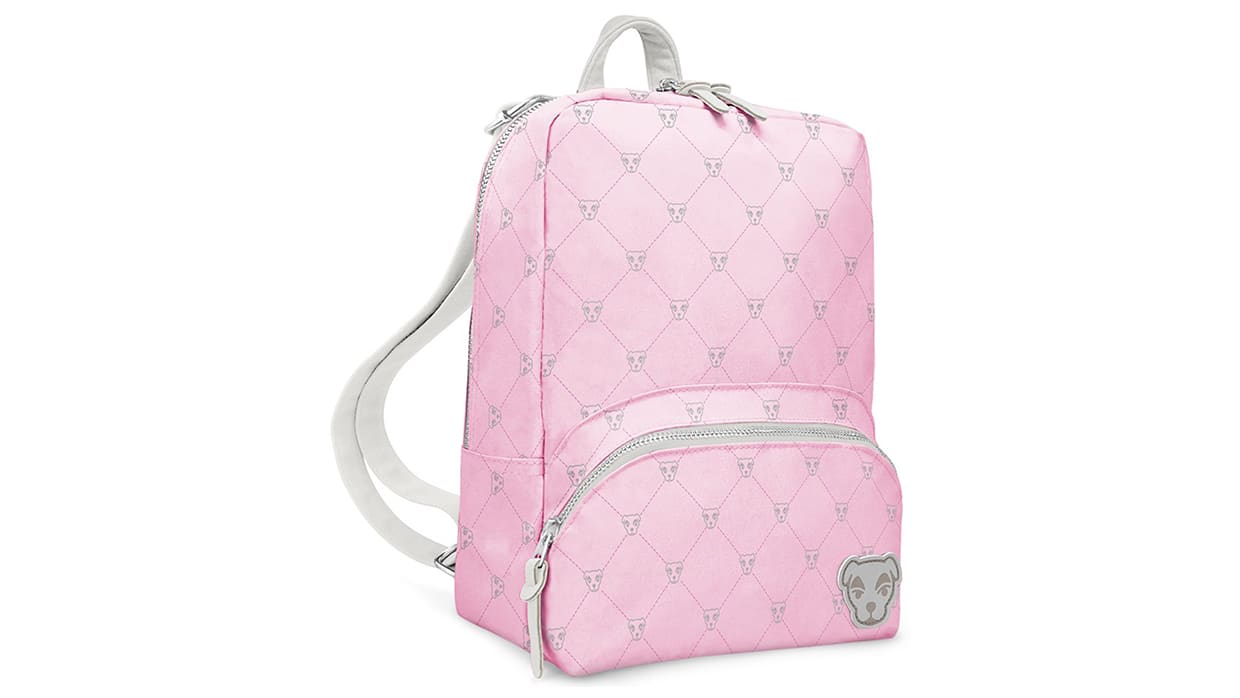 Animal Crossing - Nintendo Switch Mini Backpack - K.K. Slider Pink Quilted 1