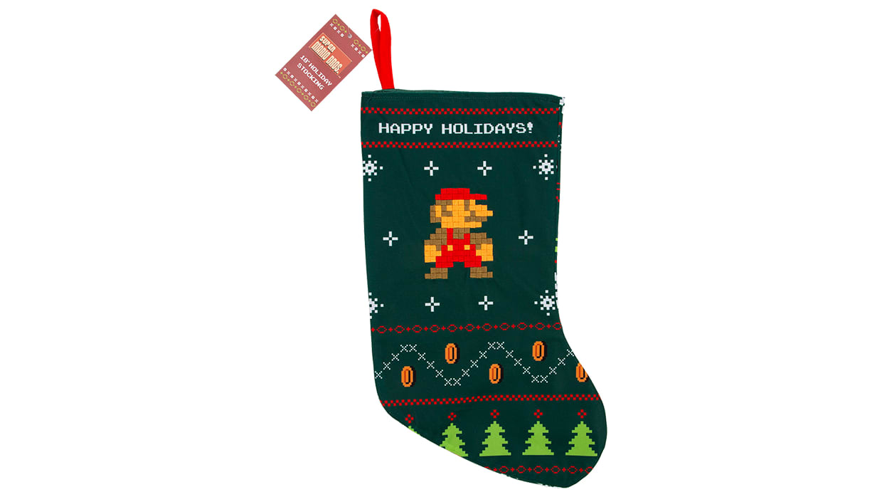 Super Mario Bros. - 8 Bit Holiday Stocking 1