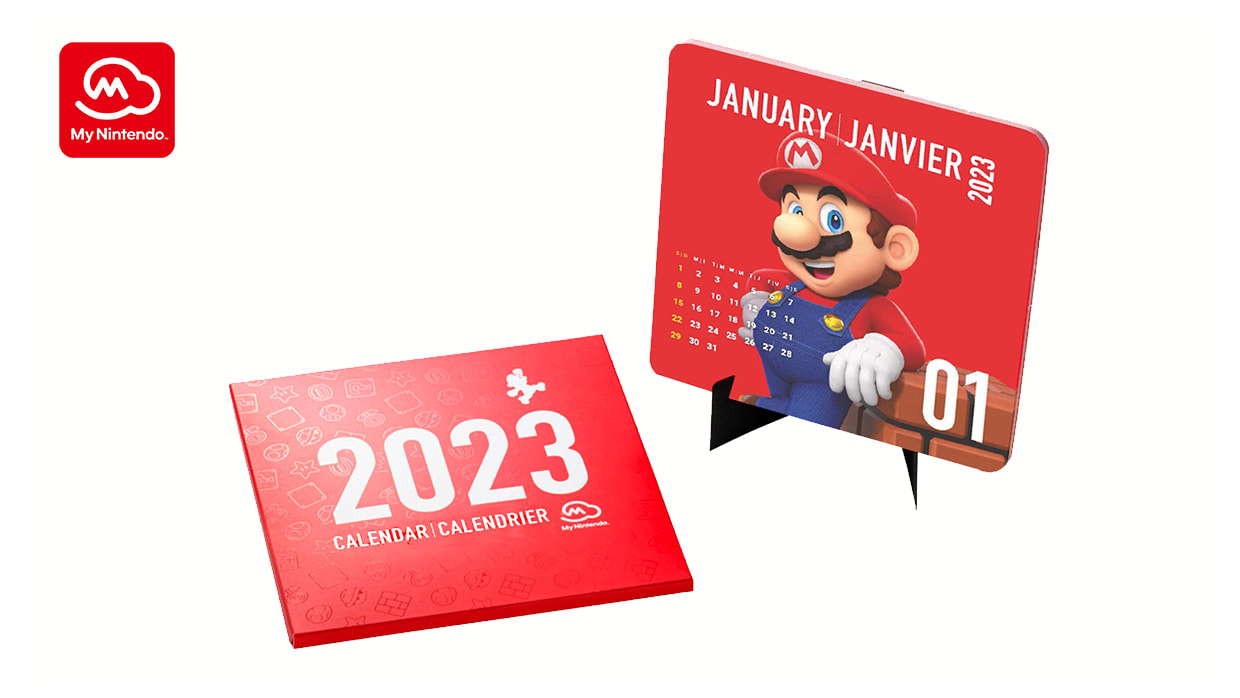 My Nintendo 2023 Desktop Calendar 1