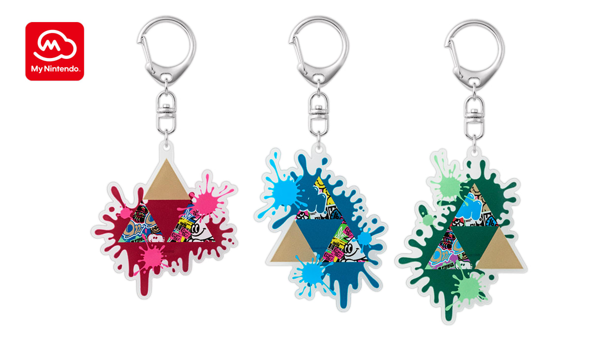 Splatoon™ x The Legend of Zelda™ Splatfest  Keychain Set 1