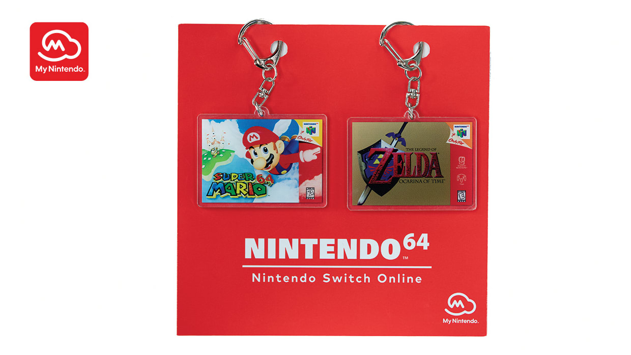 Nintendo 64™ Nintendo Switch Online - Classic Key Chains - Set B 1