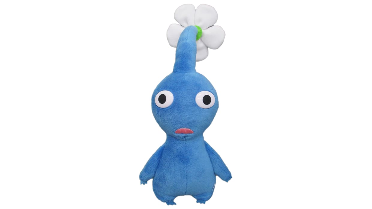 Pikmin™ - Peluche Blue Flower d'environ 18 cm 1