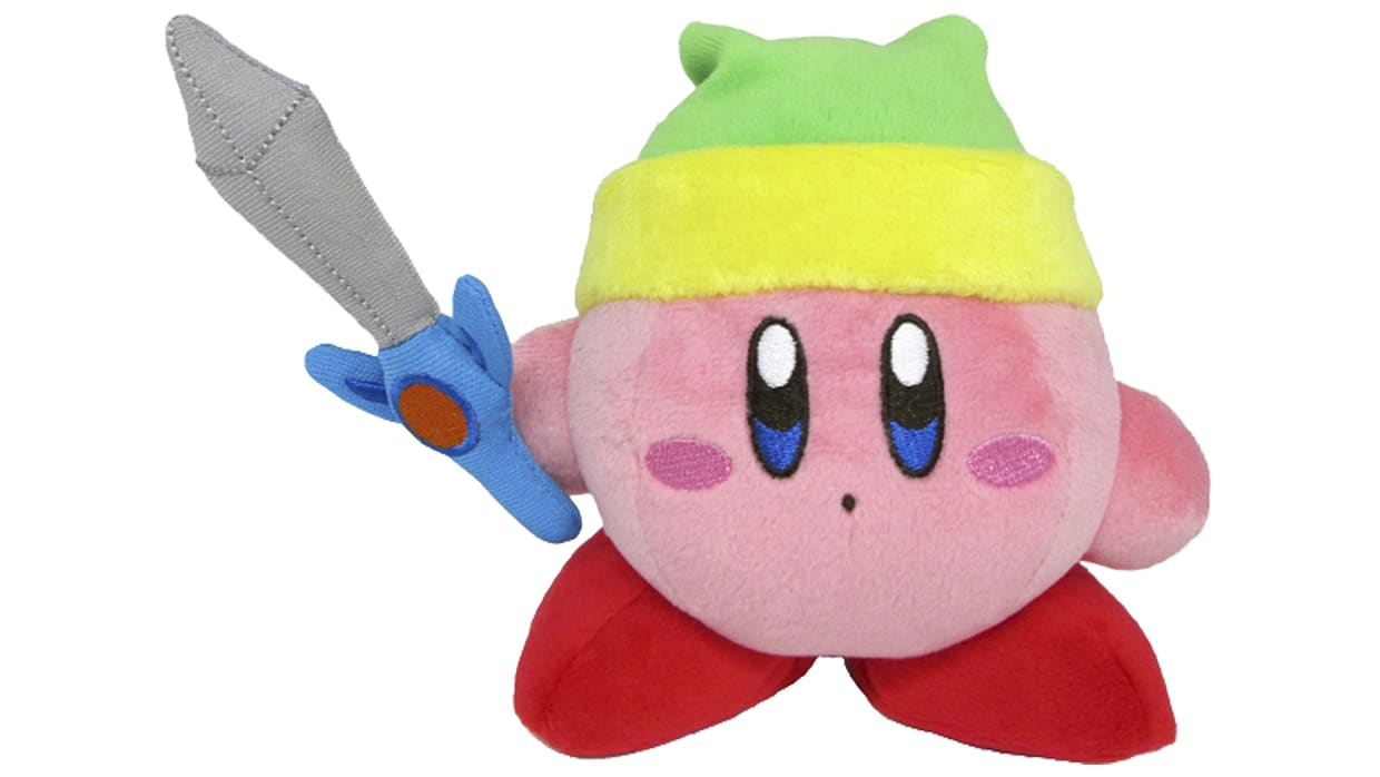 Peluche Kirby™ avec une épée d'environ 15 cm (6 po) 1