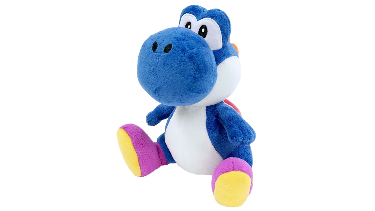 Peluche Yoshi bleue d'environ 20 cm (8 po)) - Site officiel Nintendo