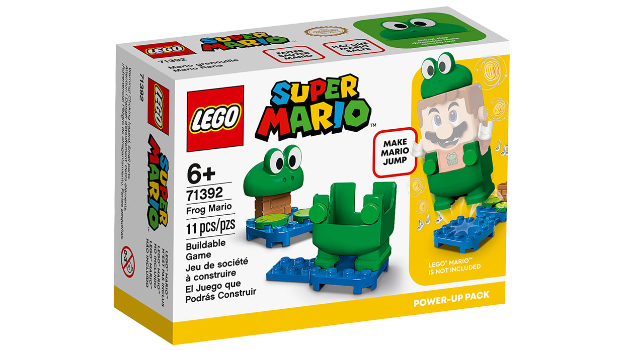 LEGO® Super Mario™ Ensemble d'amélioration Mario grenouille 1