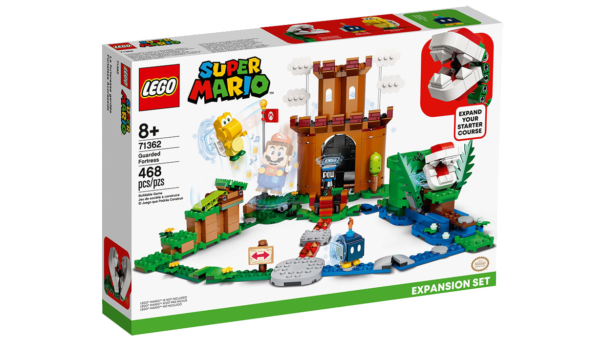 LEGO® Super Mario™ Ensemble d'extension La forteresse de la Plante Piranha 1