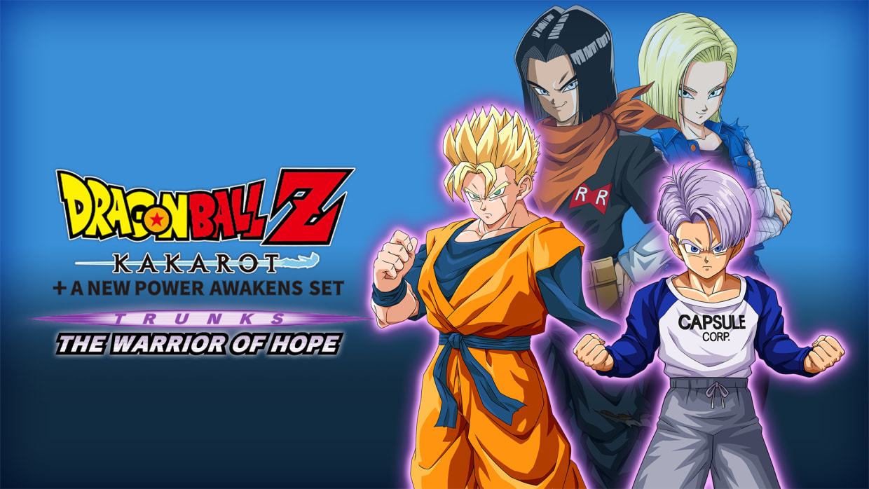 DRAGON BALL Z KAKAROT + A NEW POWER AWAKENS SET TRUNKS THE WARRIOR