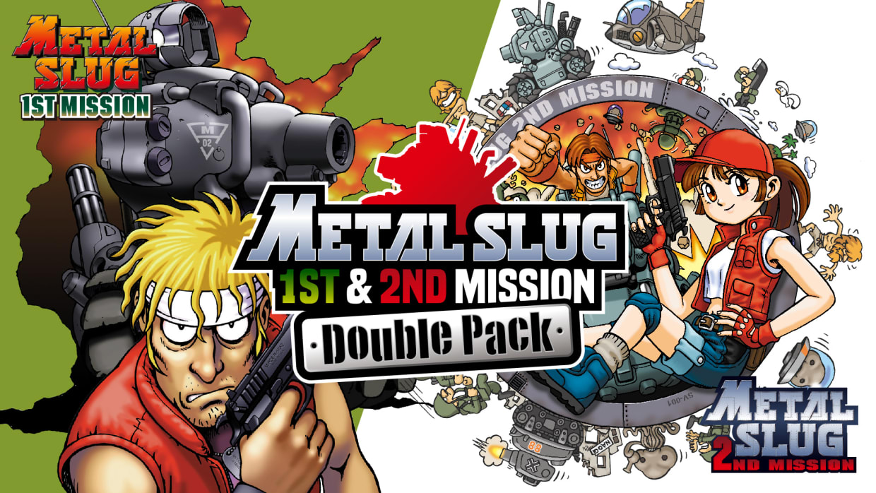 "METAL SLUG 1st & 2nd MISSION" Double Pack 1