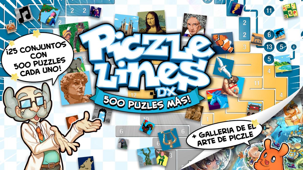 Piczle Lines DX 500 More Puzzles! 1