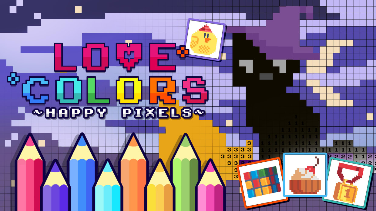 Love Colors - Happy Pixels 1