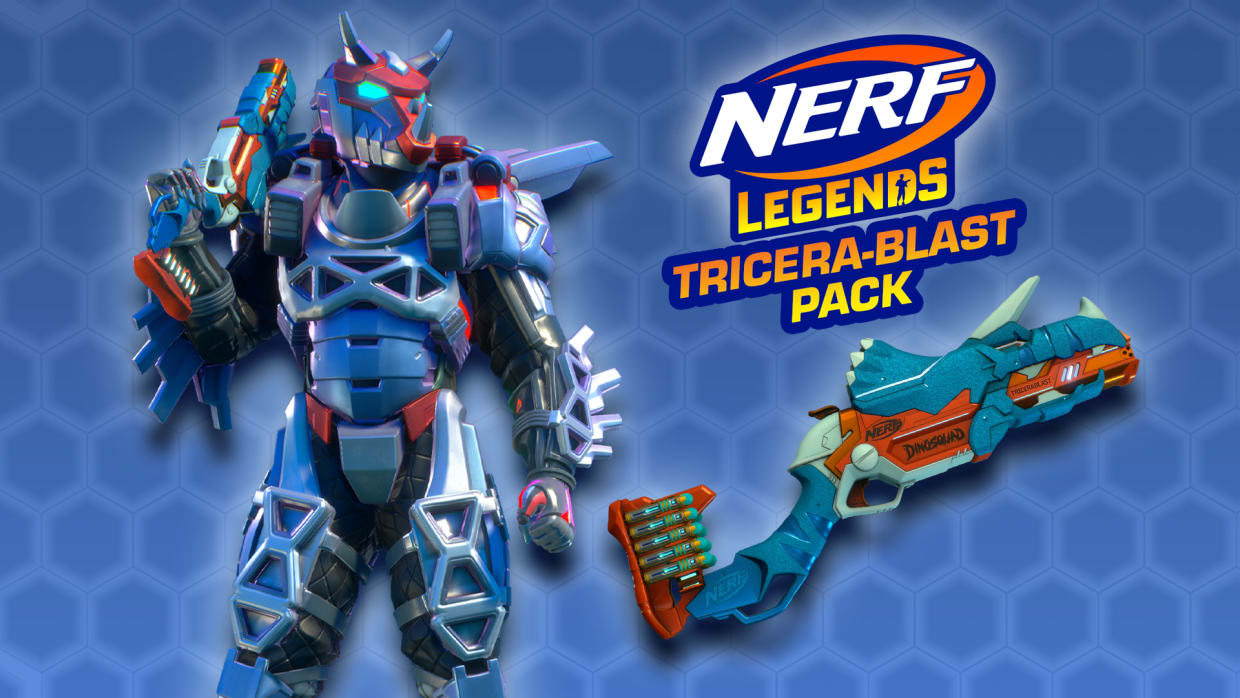 NERF Legends - Tricera-Blast Pack 1