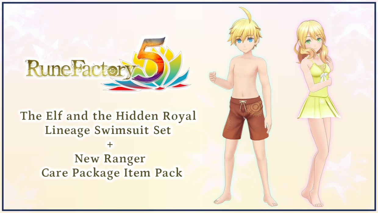The Elf and the Hidden Royal Lineage Swimsuit Set + New Ranger Care Package Item Pack 1