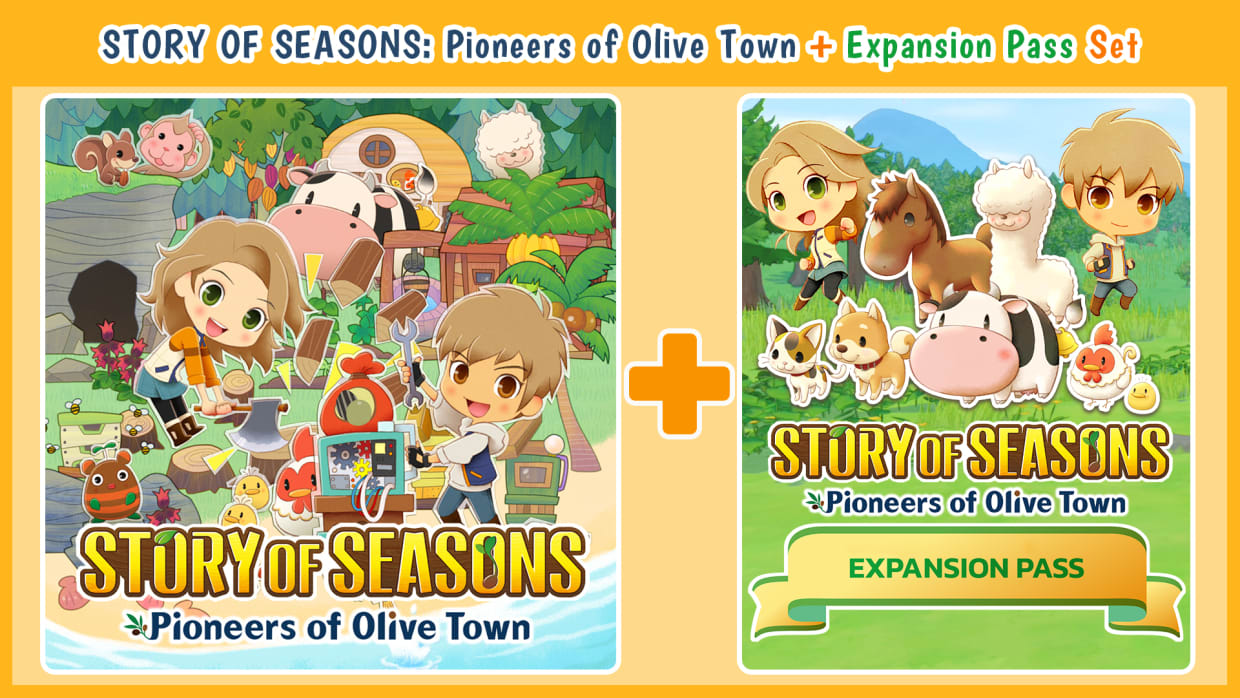 STORY OF SEASONS: Pioneers of Olive Town + Expansion Pass Set 1