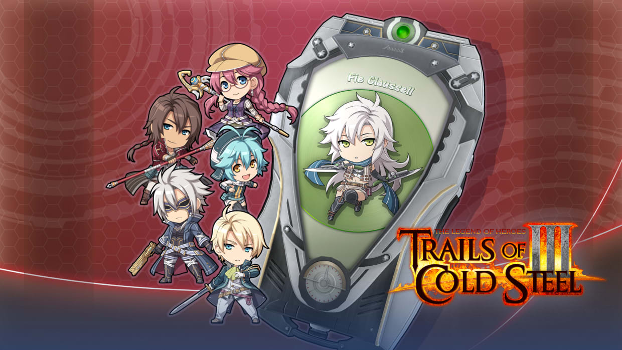 Trails of Cold Steel III: ARCUS Cover Set D 1