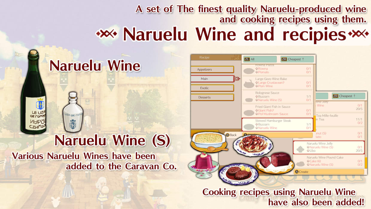 Naruelu Wine and recipies 1