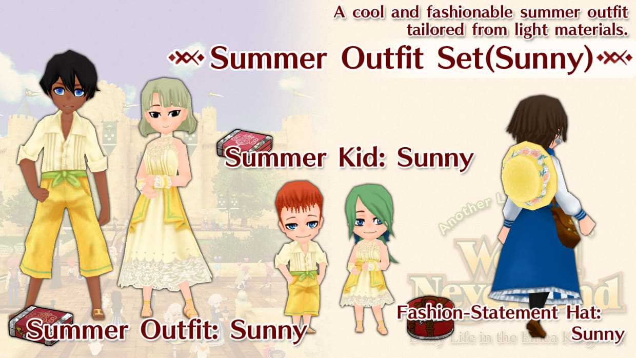 Summer Outfit Set(Sunny) 1