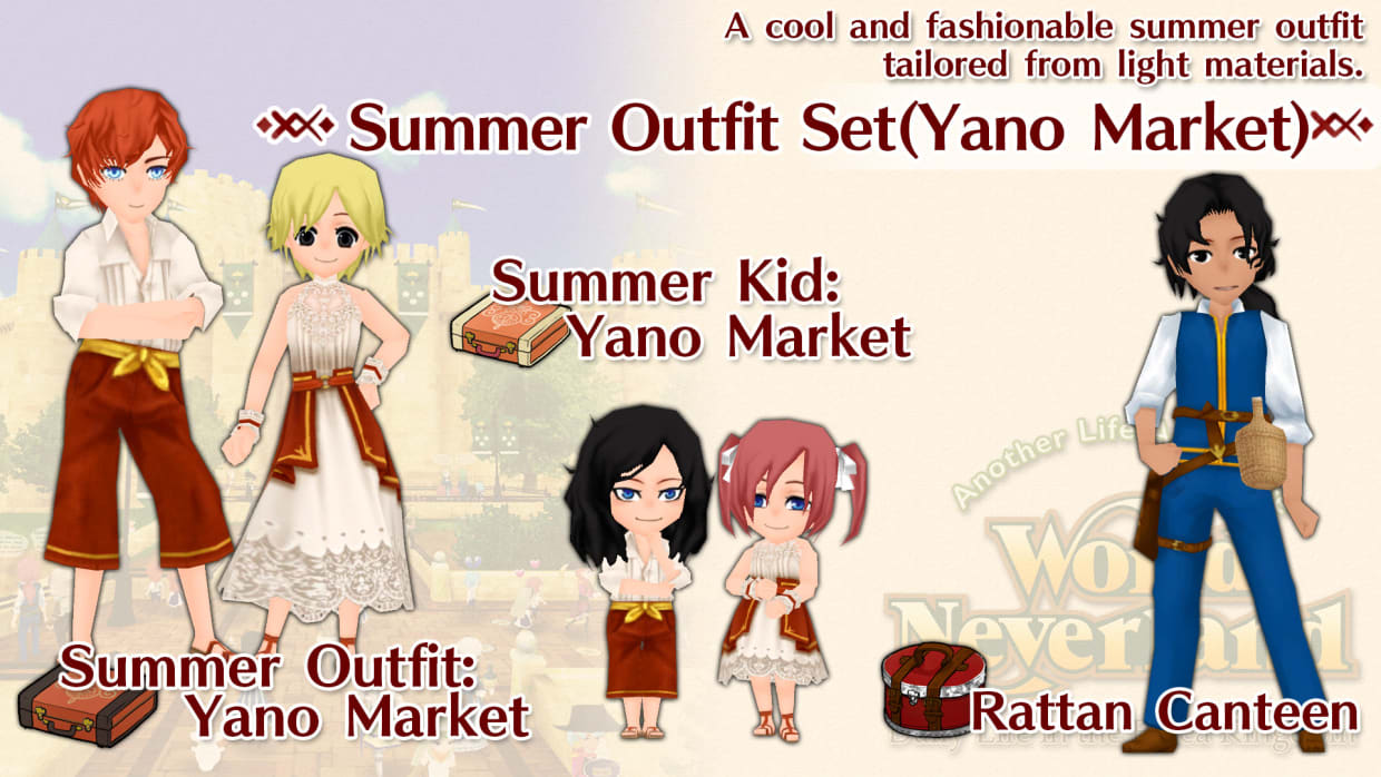 Summer Outfit Set(Yano Market) 1