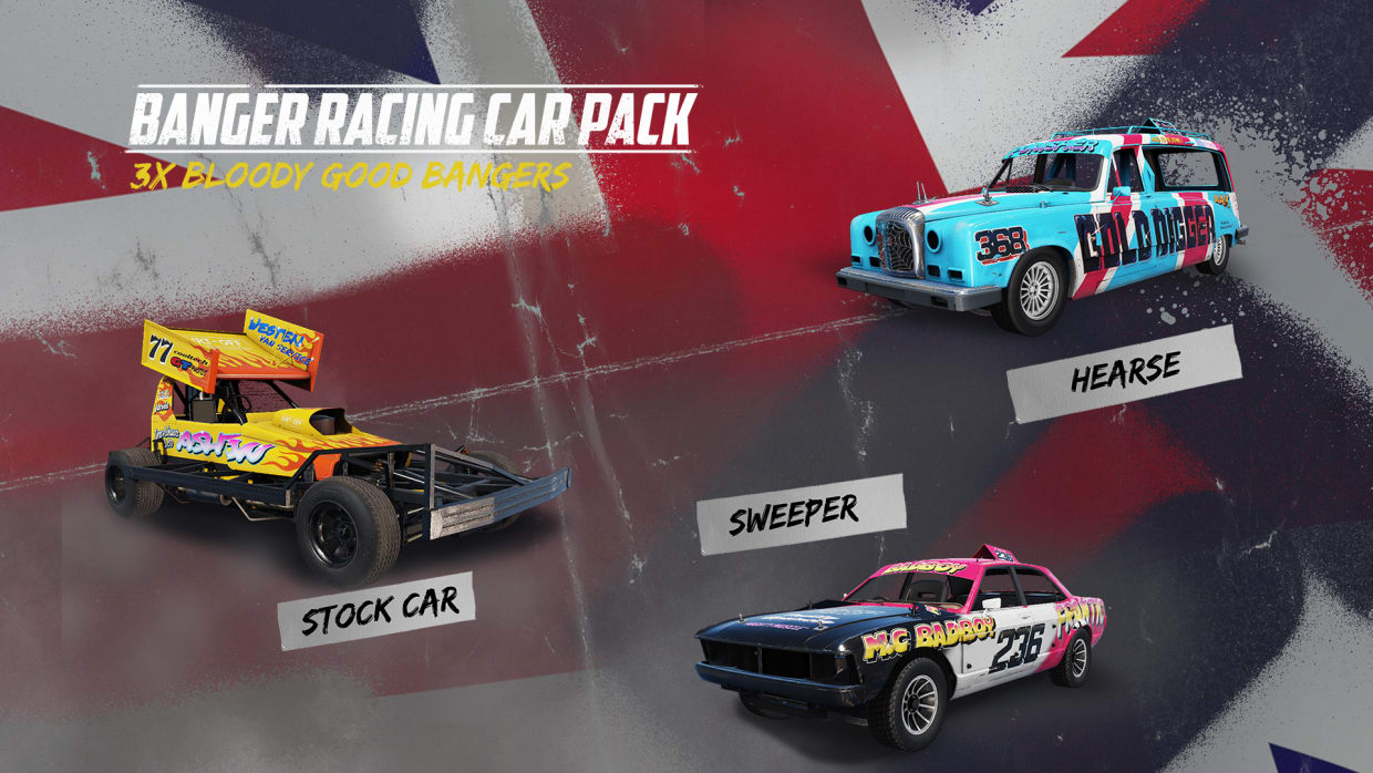 Banger Racing Car Pack 1