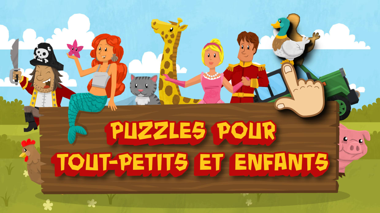 Puzzles for Toddlers & Kids: Animals, Cars and more 1