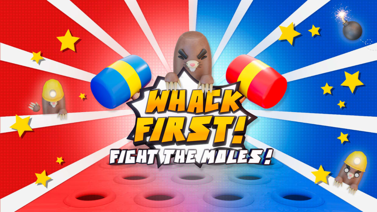 Whack first! - Fight the moles 1