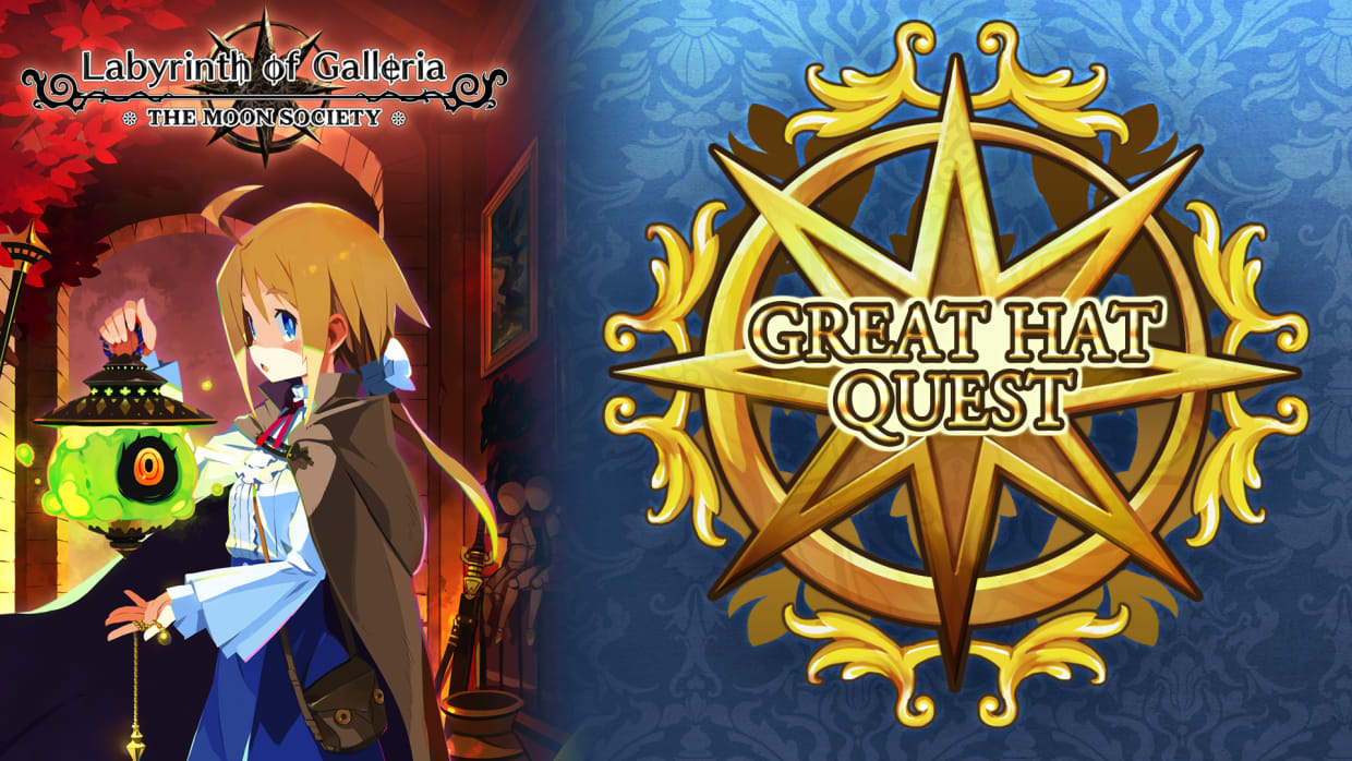 Labyrinth of Galleria: The Moon Society – Great Hat Quest 1