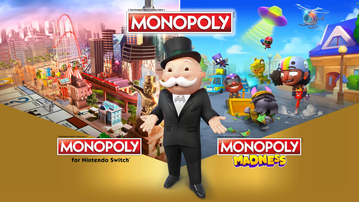 MONOPOLY for Nintendo Switch™ + MONOPOLY Madness para Nintendo Switch