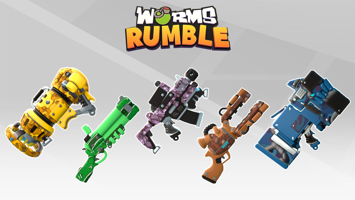 Worms Rumble - Armageddon Weapon Skin Pack 1