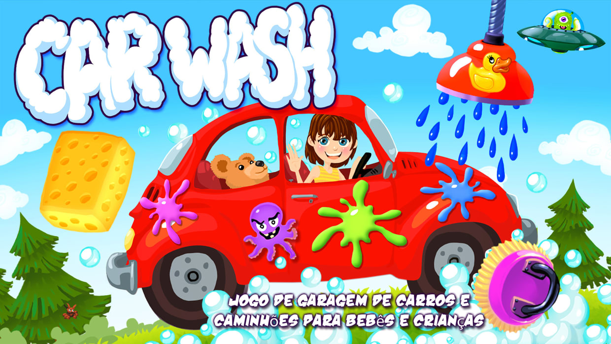 Car Wash Cars & Trucks Garage Game for Toddlers & Kids para Nintendo