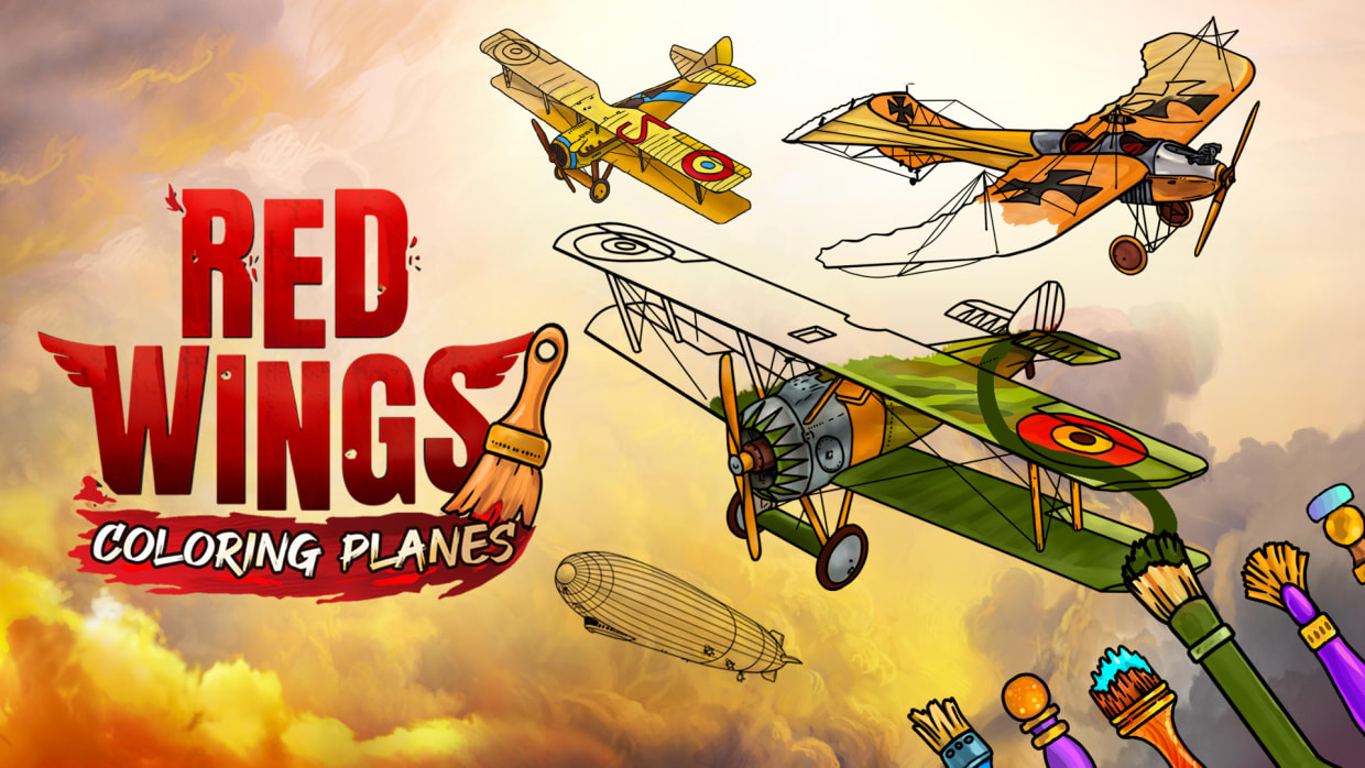 Red Wings: Coloring Planes 1