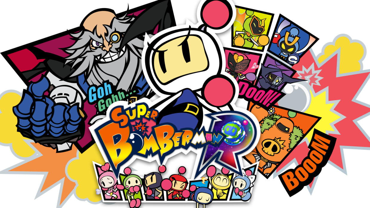 Super Bomberman R, Konami, Nintendo Switch 