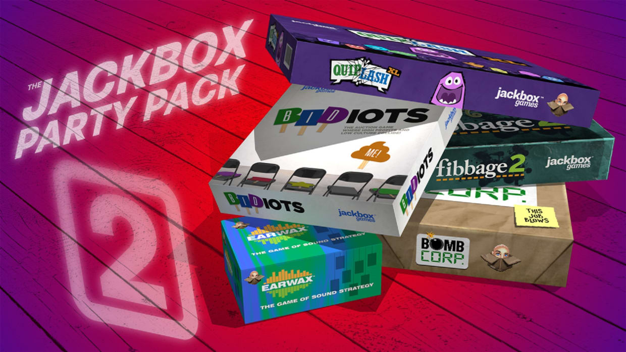 Le coffret fête Jackbox Party Pack 2 1