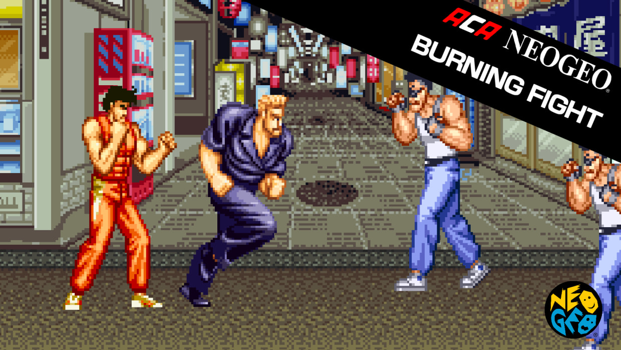 ACA NEOGEO BURNING FIGHT 1