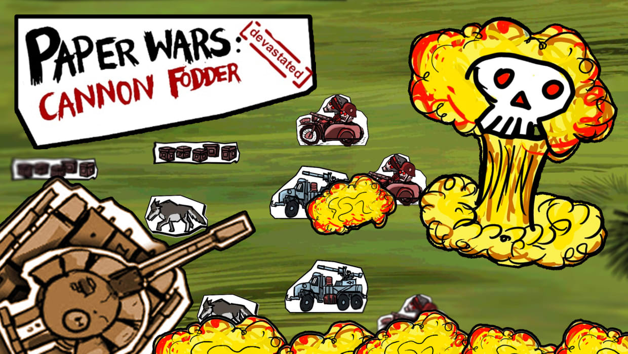 Paper Wars: Cannon Fodder Devastated 1