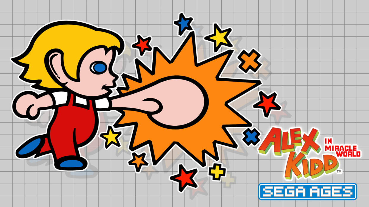 SEGA AGES Alex Kidd in Miracle World 1