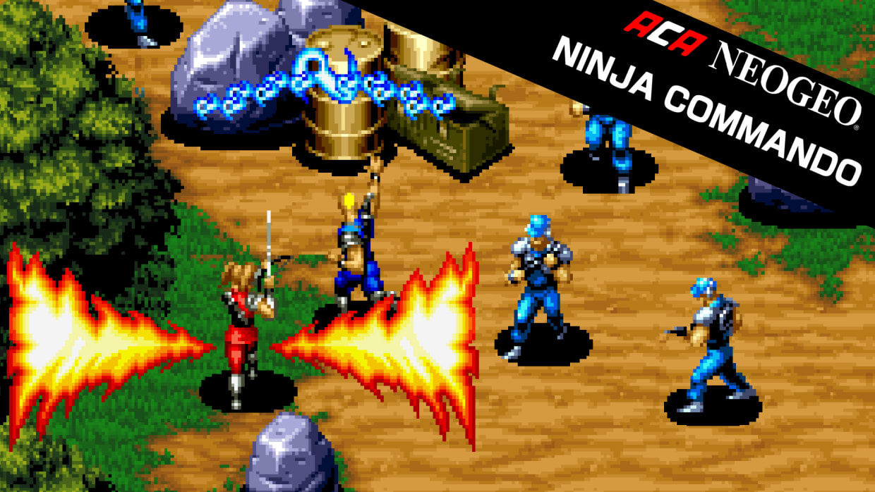 ACA NEOGEO NINJA COMMANDO 1