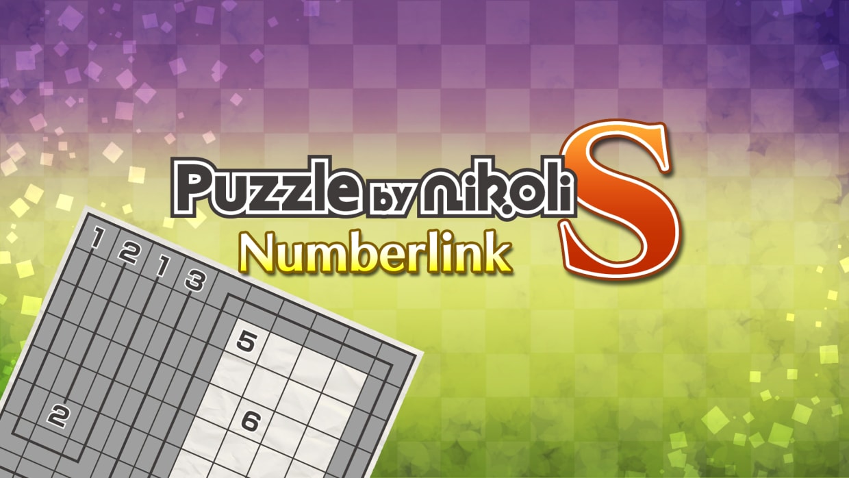 Puzzle by Nikoli S Numberlink 1