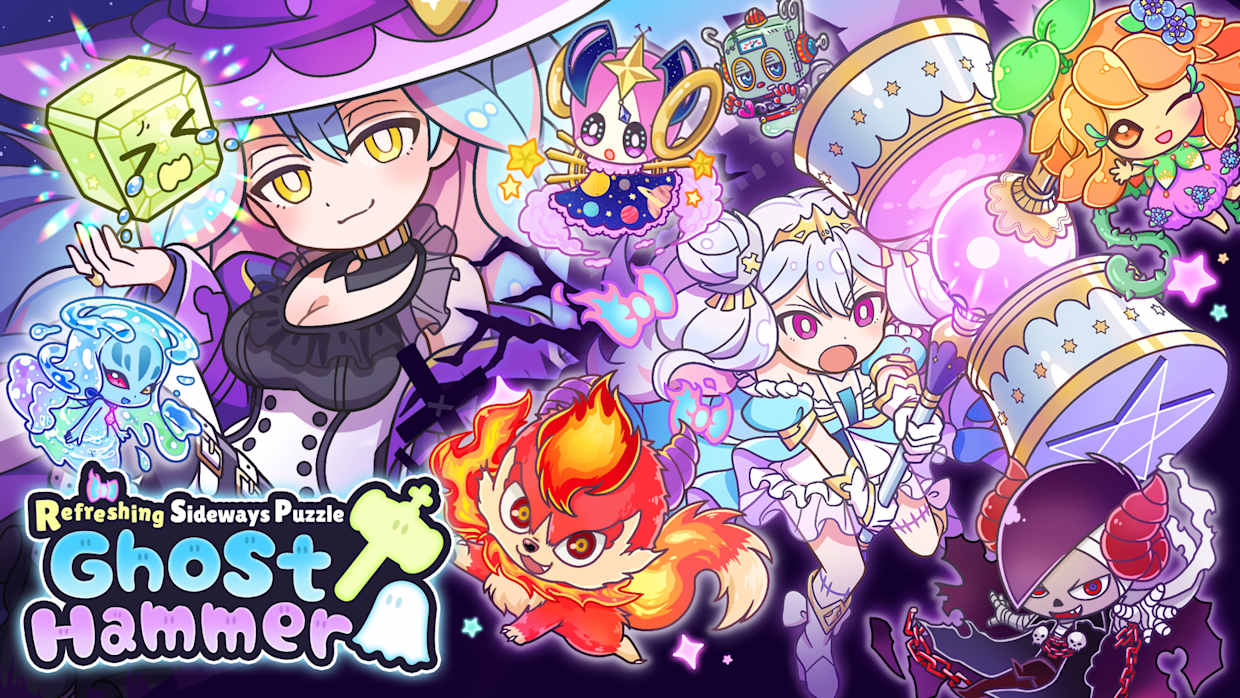 Refreshing Sideways Puzzle  Ghost Hammer 1