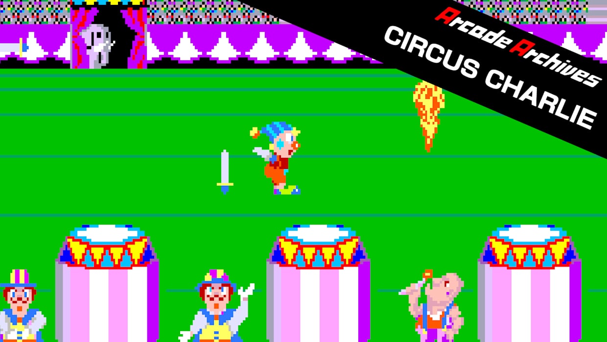 Arcade Archives CIRCUS CHARLIE 1