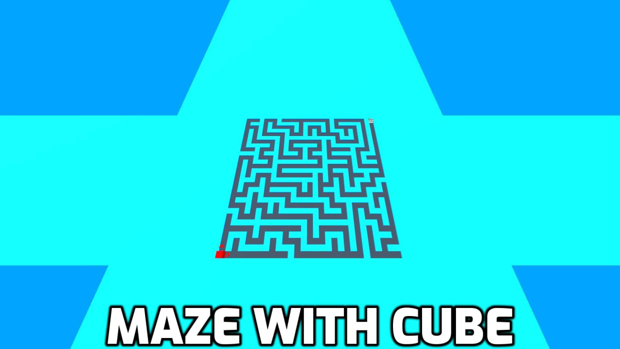 Maze with cube 1