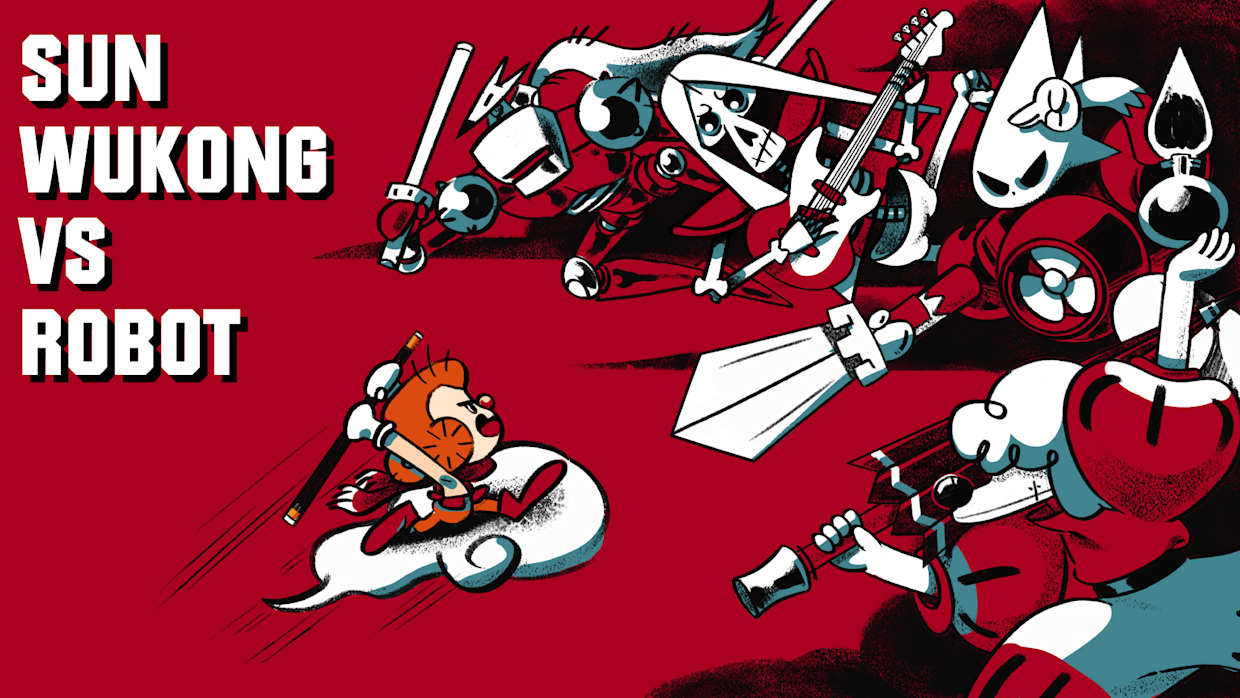 Sun Wukong VS Robot 1
