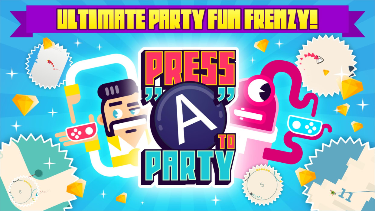 Press “A” to Party 1