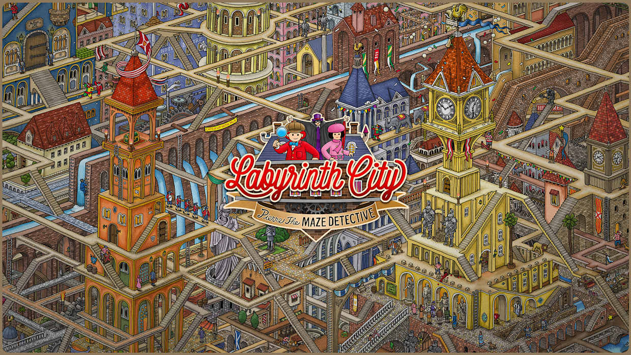 Labyrinth City: Pierre the Maze Detective 1