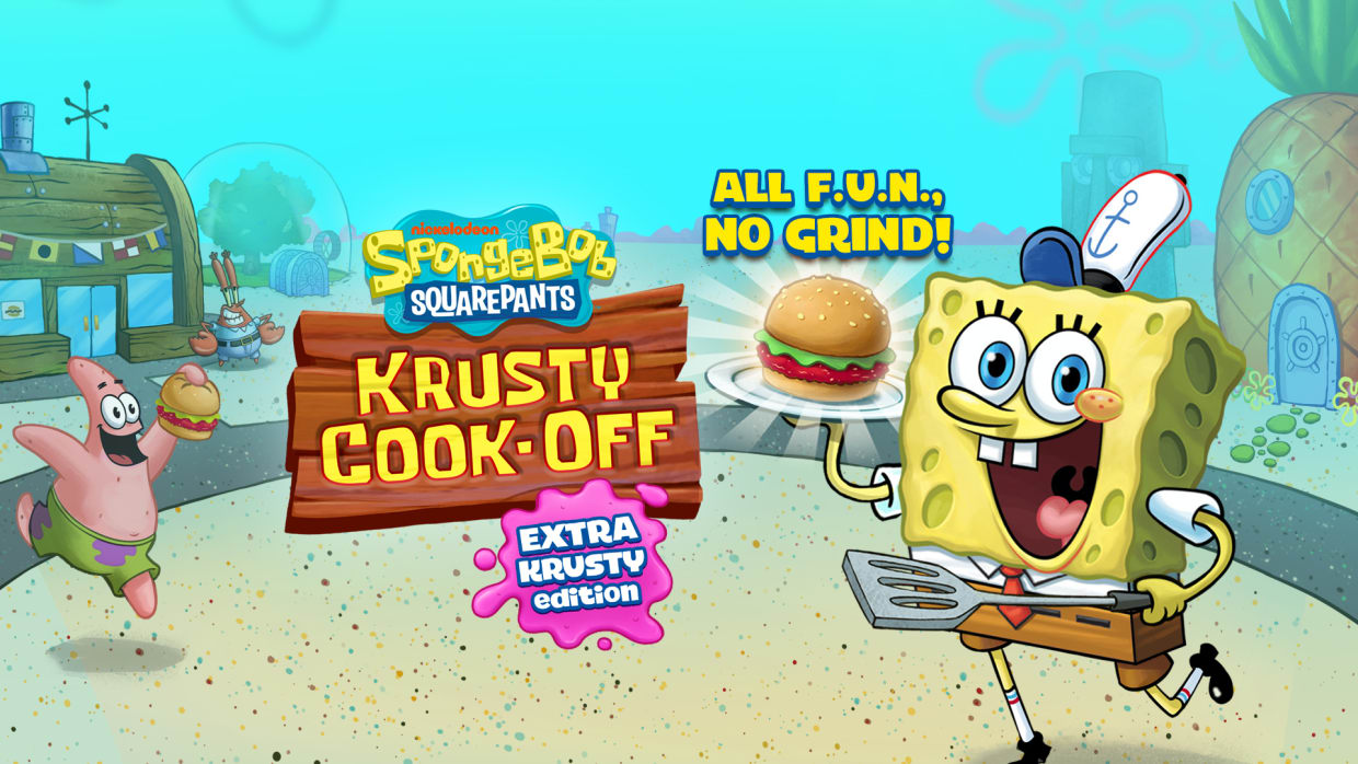 SpongeBob Krusty Cook Off for Nintendo Switch Nintendo Official